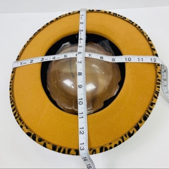 Leopard Print Western Hat - Picture 10 of 12